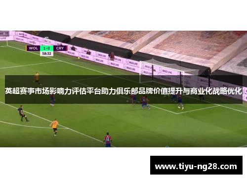 英超赛事市场影响力评估平台助力俱乐部品牌价值提升与商业化战略优化