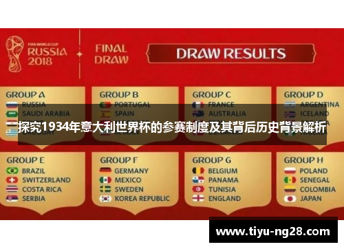 探究1934年意大利世界杯的参赛制度及其背后历史背景解析